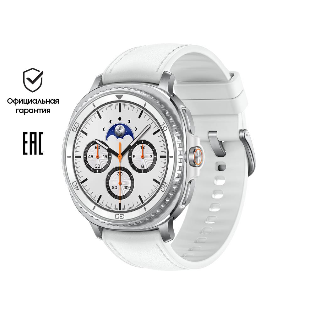 Смарт-часы Samsung Galaxy Watch8 Классика LTE 46mm, белый (РСТ)