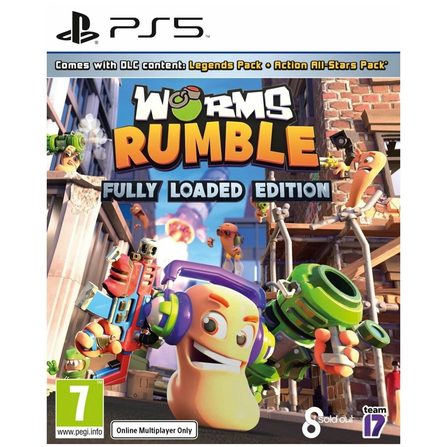 Игра для PS5 Worms Rumble - Fully Loaded Edition, Стандартное издание