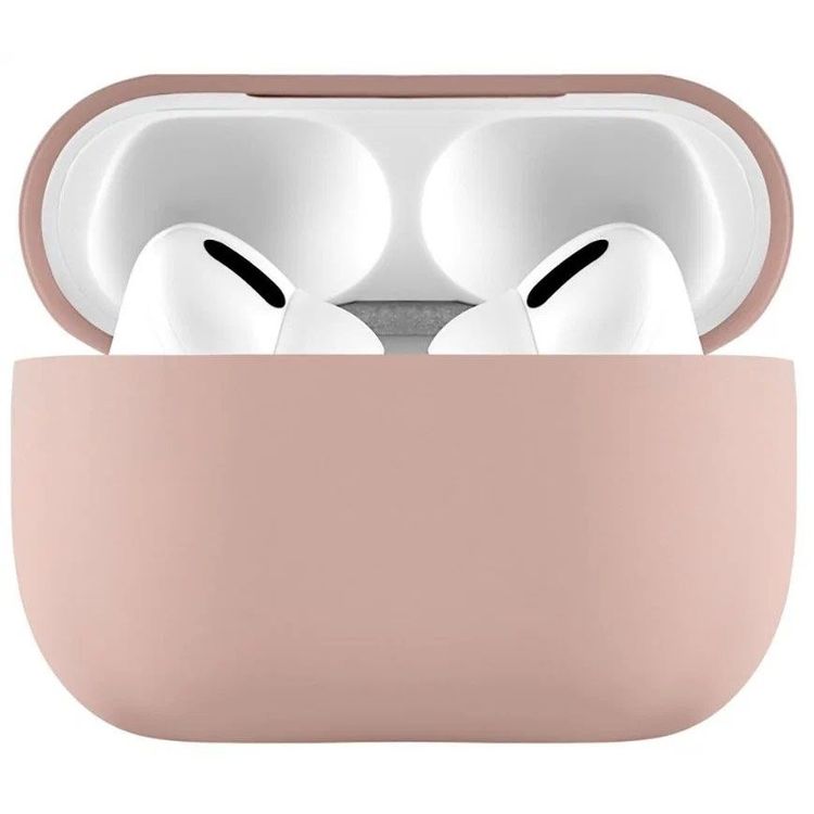 Чехол uBear Touch Pro Silicone Case розовый, для AirPods Pro 2 — фото №0