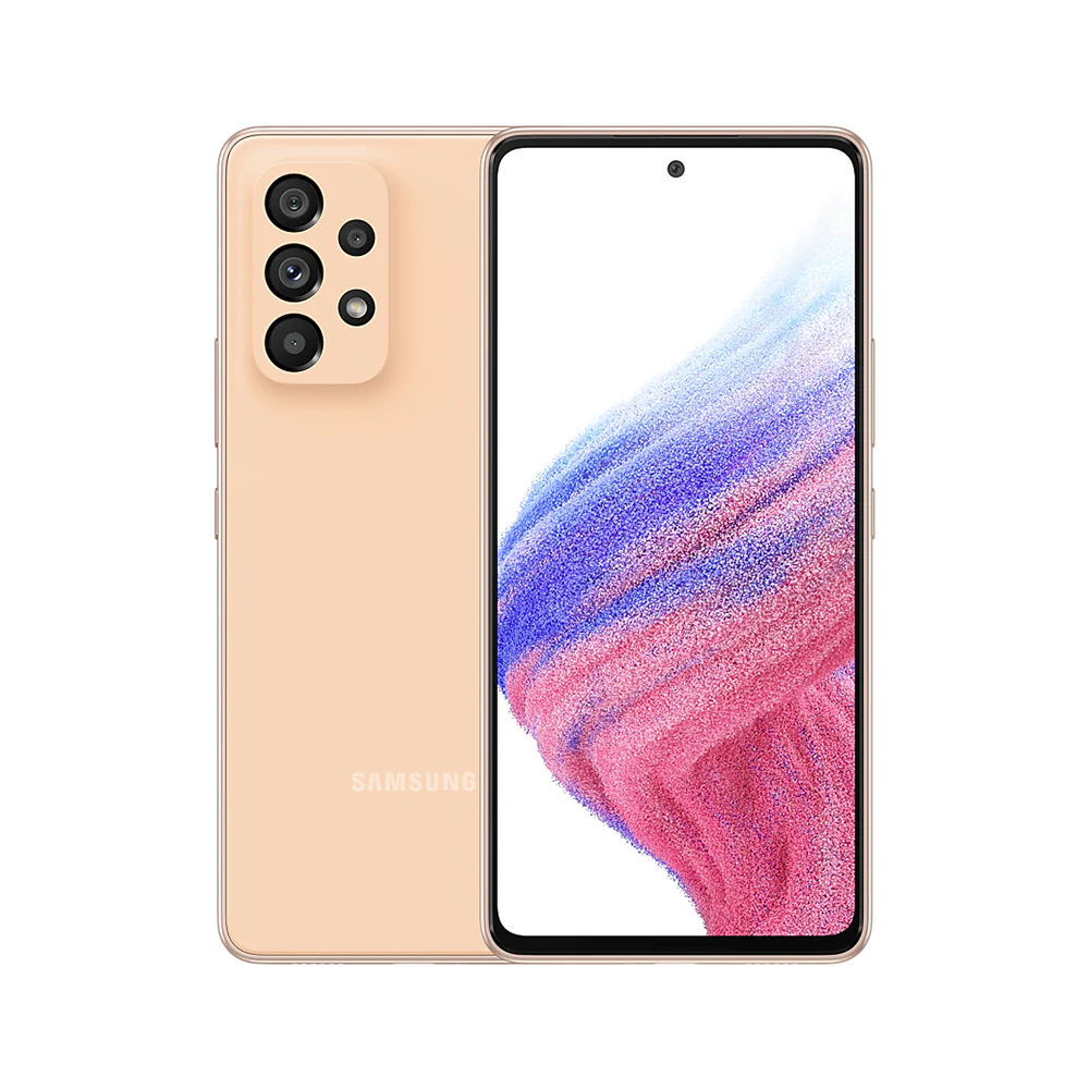 

Смартфон Samsung Galaxy A53 256Gb, персиковый (РСТ)