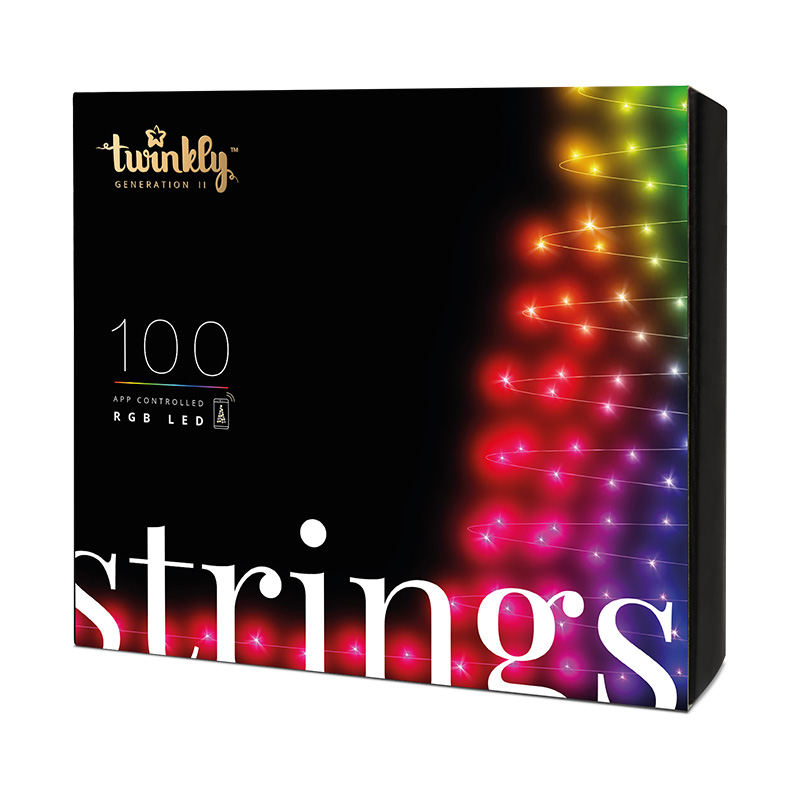 

Smart-гирлянда Twinkly Strings TWS-100-STP, Черный