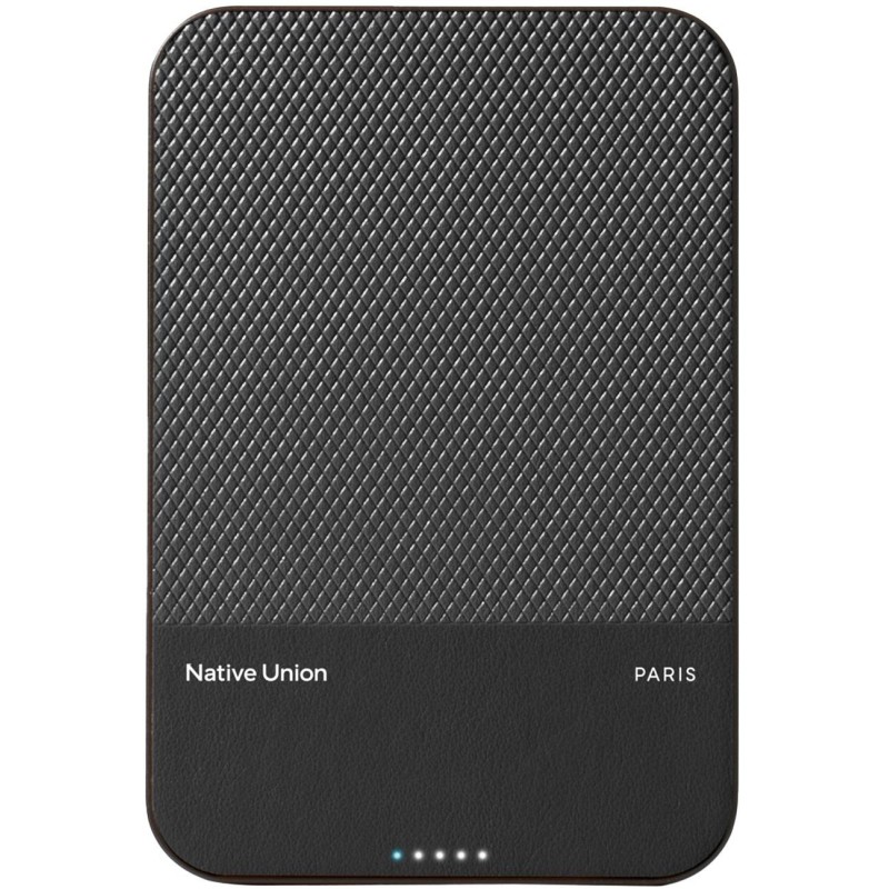 Внешний аккумулятор Native Union Classic Magnetic 10000 мАч, черный