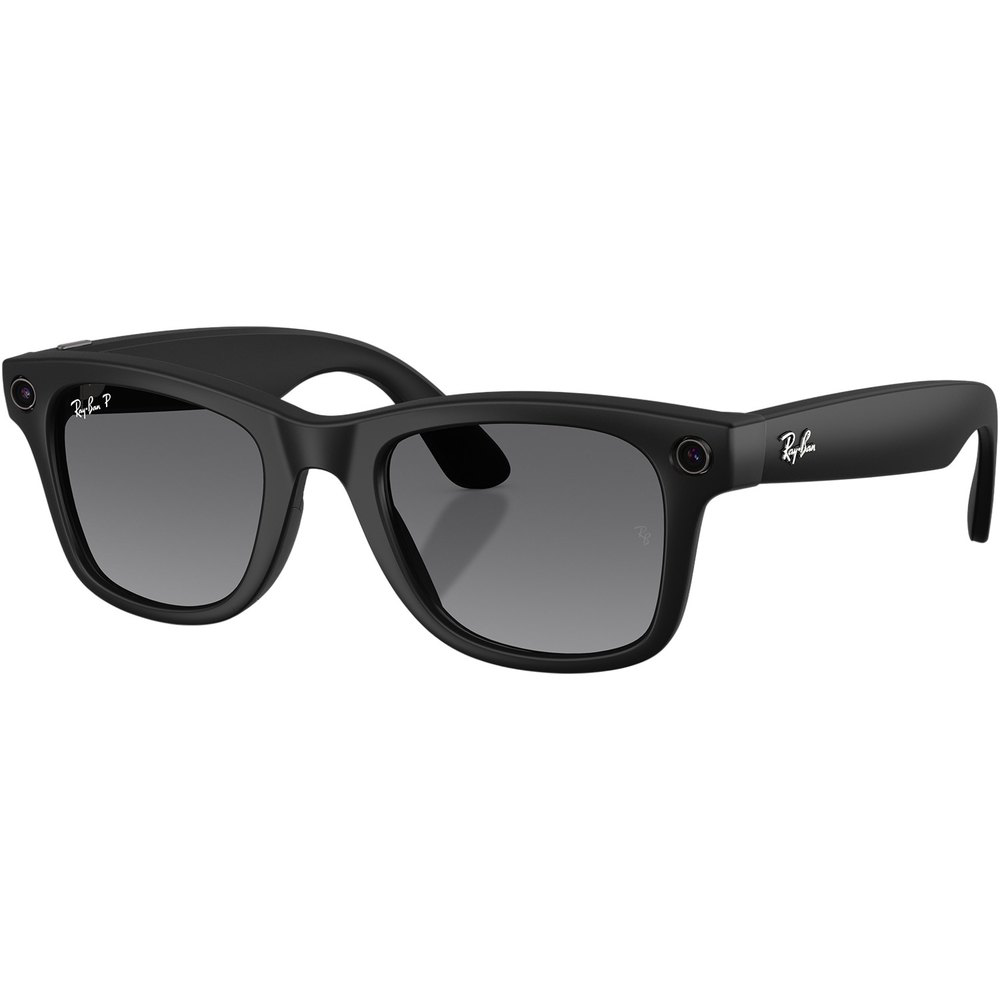 Умные очки Ray-Ban Wayfarer (Gen 2) Matte Black Gradient Graphite L, черный