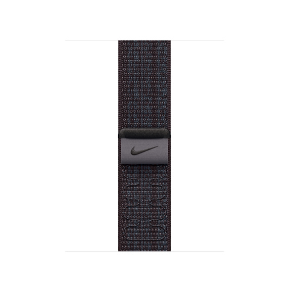 Ремешок Apple Nike Sport Loop для Apple Watch 41mm, Нейлон, черный/синий