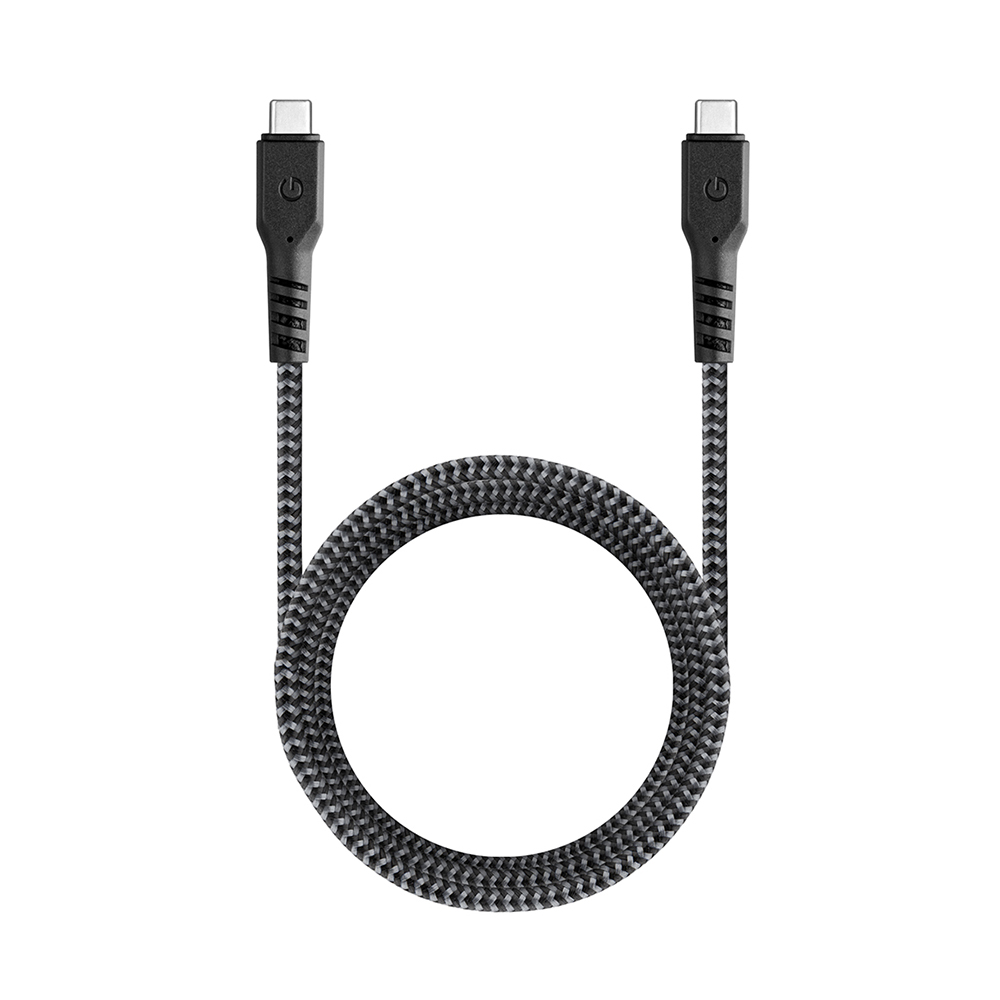 

Кабель EnergEA FibraTough USB-C / USB-C, 1,5м, черный