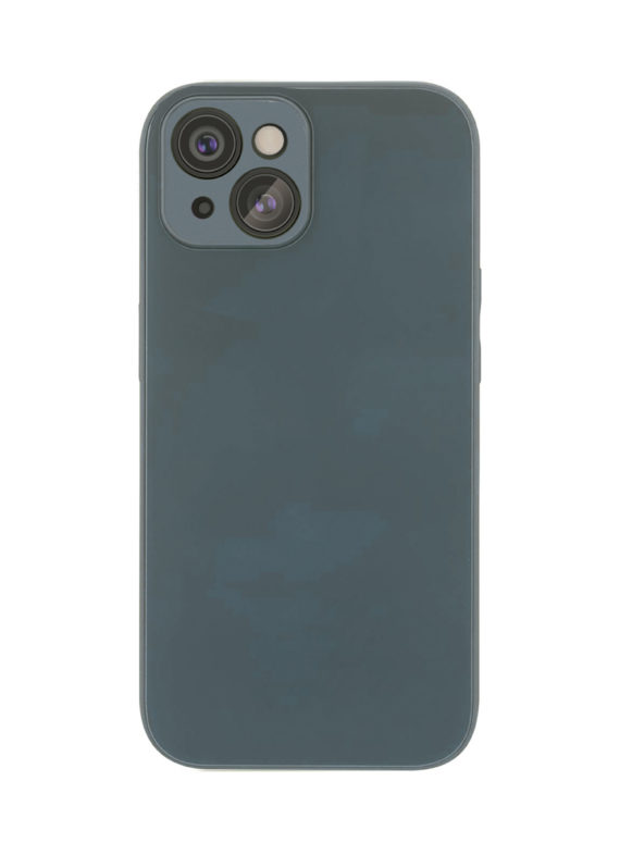 

Чехол-накладка VLP Glaze Case для iPhone 15, полиуретан, синий