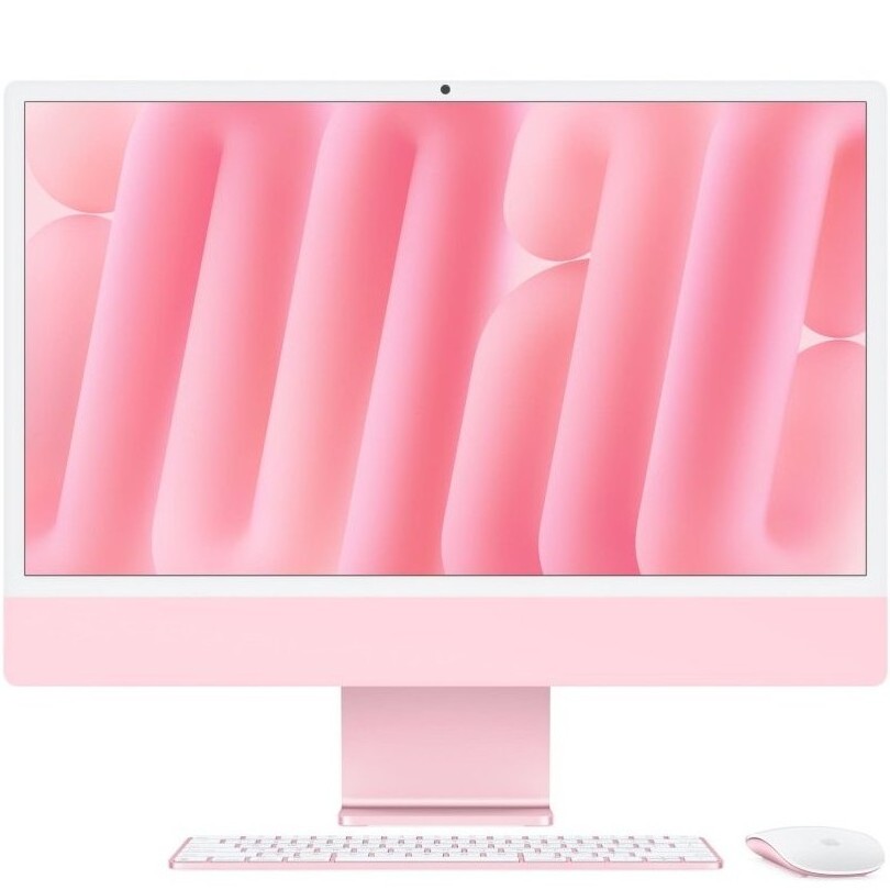 Моноблок 2024 Apple iMac 24″ розовый (16Gb, SSD 256Gb, M4 (8 GPU)) — фото №0
