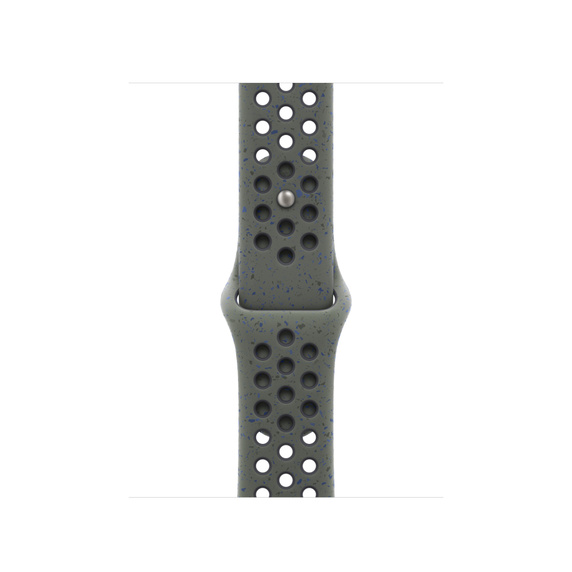 Ремешок Apple Nike Sport Band для Apple Watch 41mm, Фторэластомер, серо-зеленый