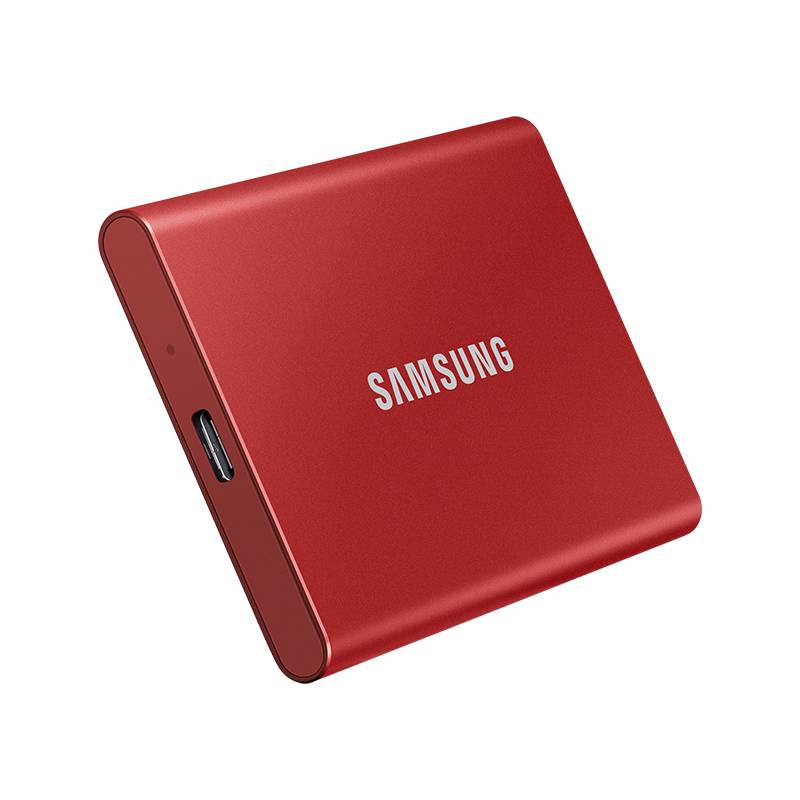 Внешний SSD накопитель 1Тб Samsung Т7 MU-PC1T0R/WW - фото 7