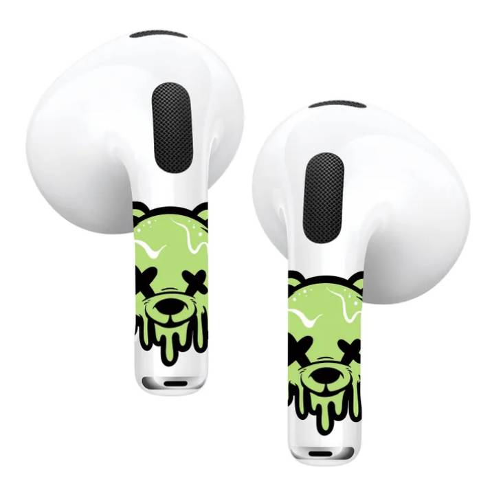 Наклейки VLP Easy Art Glowing Bear, для AirPods 4/4 ANC
