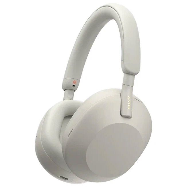 

Беспроводные наушники Sony WH-1000XM5, серебристый