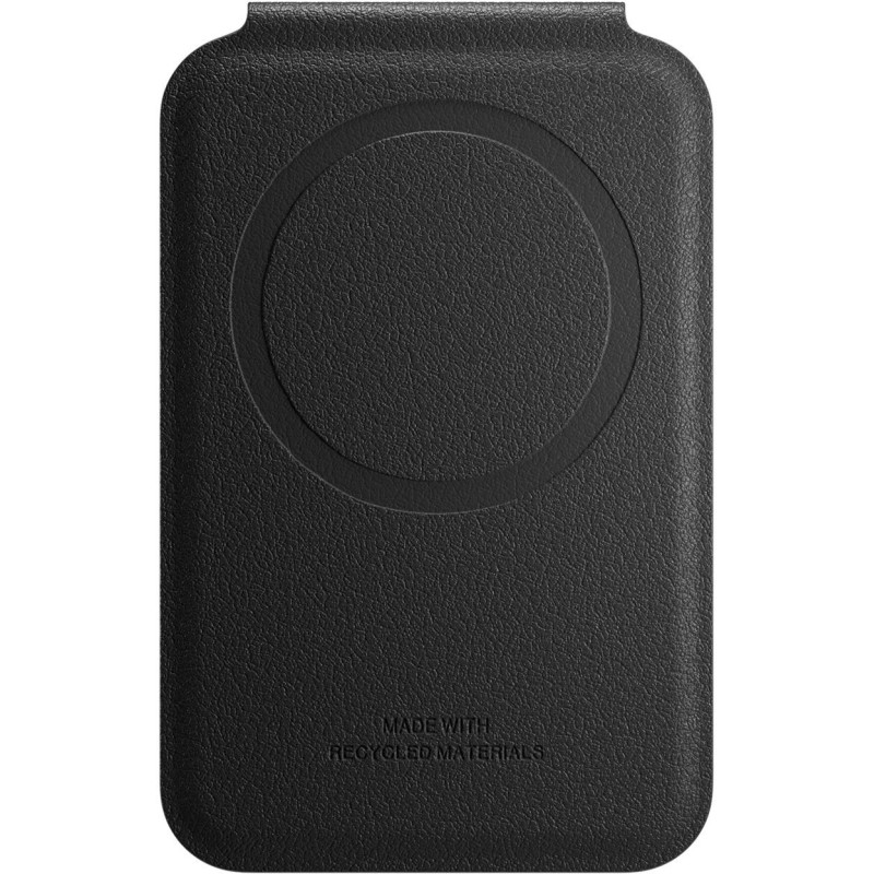Кардхолдер Native Union Active Wallet Stand MagSafe, экокожа, черный