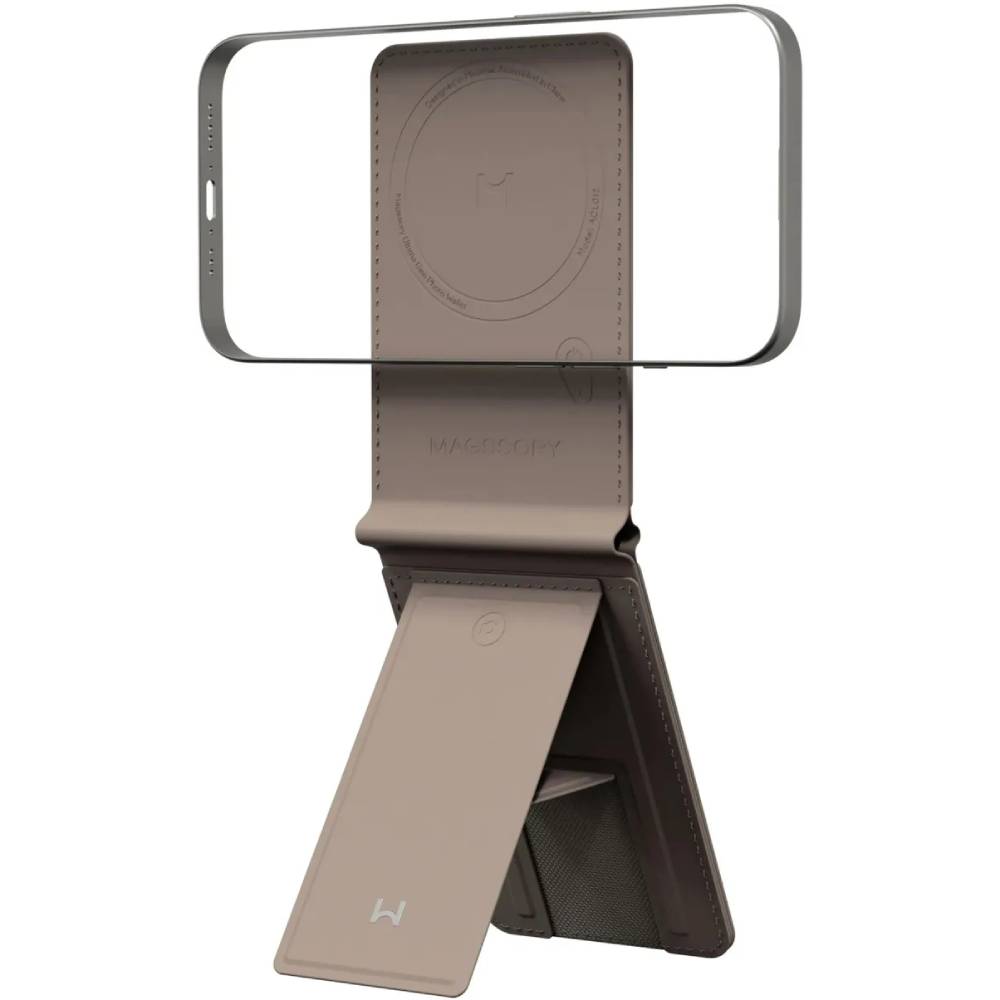 Кардхолдер Magssory Ultima Geo Photo Wallet MagSafe, латте