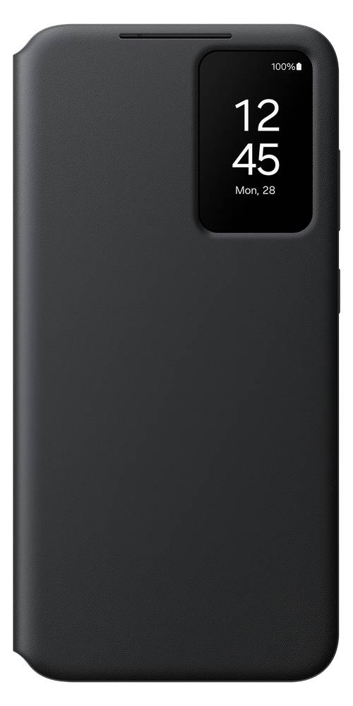 

Чехол-книжка Samsung Smart View Wallet Case для Galaxy S24+, поликарбонат, черный