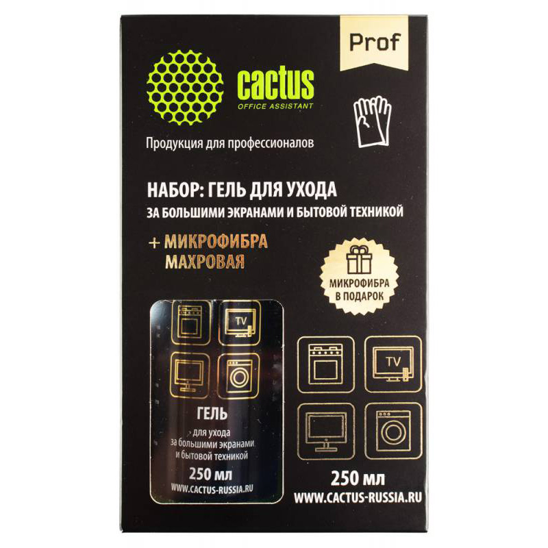 

Чистящий набор (салфетки + гель) Cactus CSP-S3004B