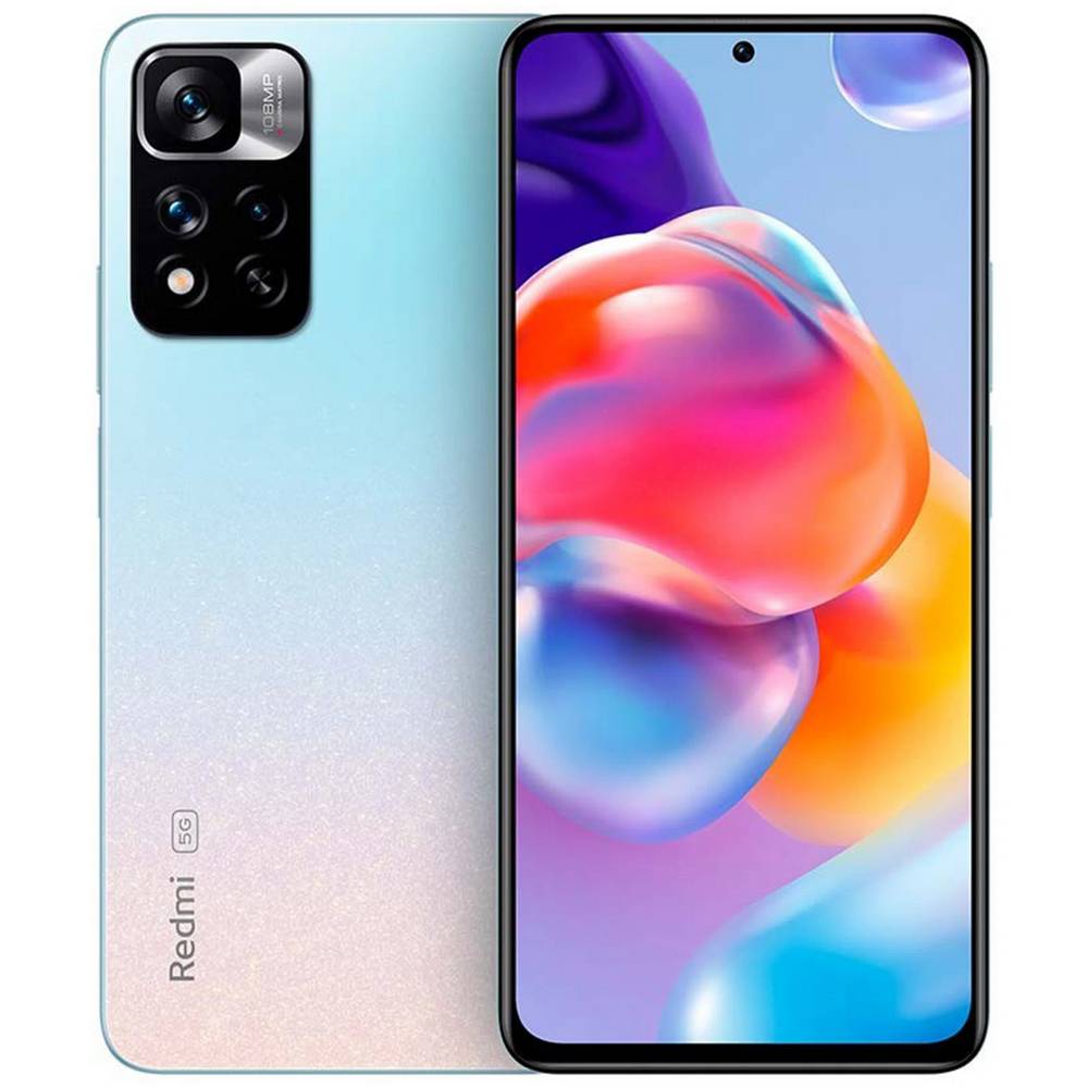 

Смартфон Redmi Note 11 Pro+ 5G 6.67″ 8Gb, 128Gb, синие звезды