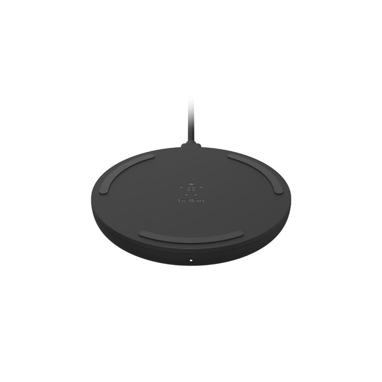 

Зарядное устройство беспроводное Belkin Wireless Charging Pad 15W, адаптер, черный