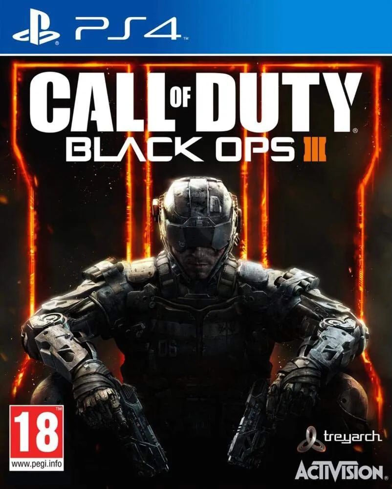Игра PS4 Call of Duty: Black Ops III, (Английский язык), Стандартное издание 1CSC20005603 - фото 1