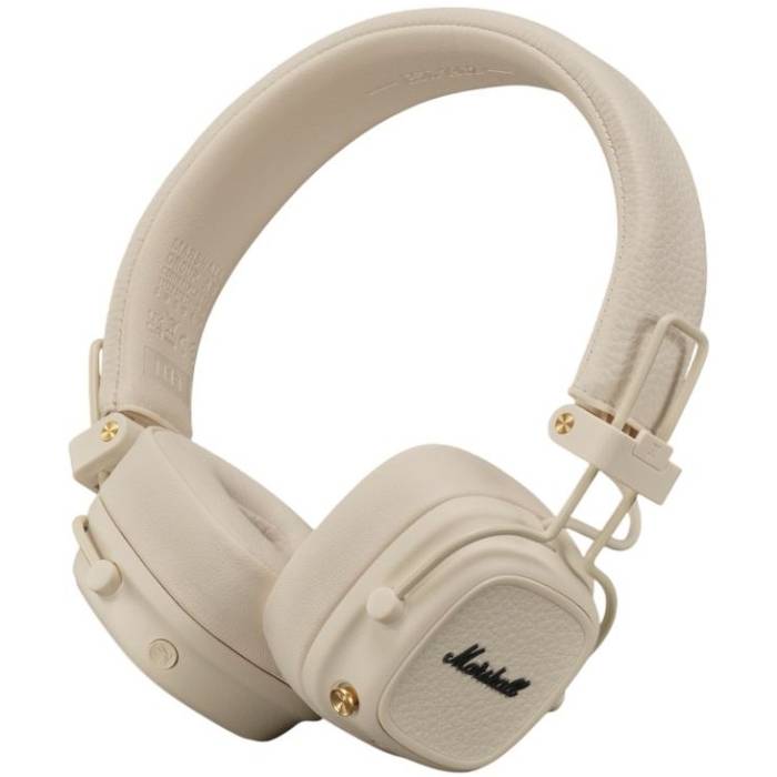 Беспроводные наушники Marshall Major V, кремовый (Cream)