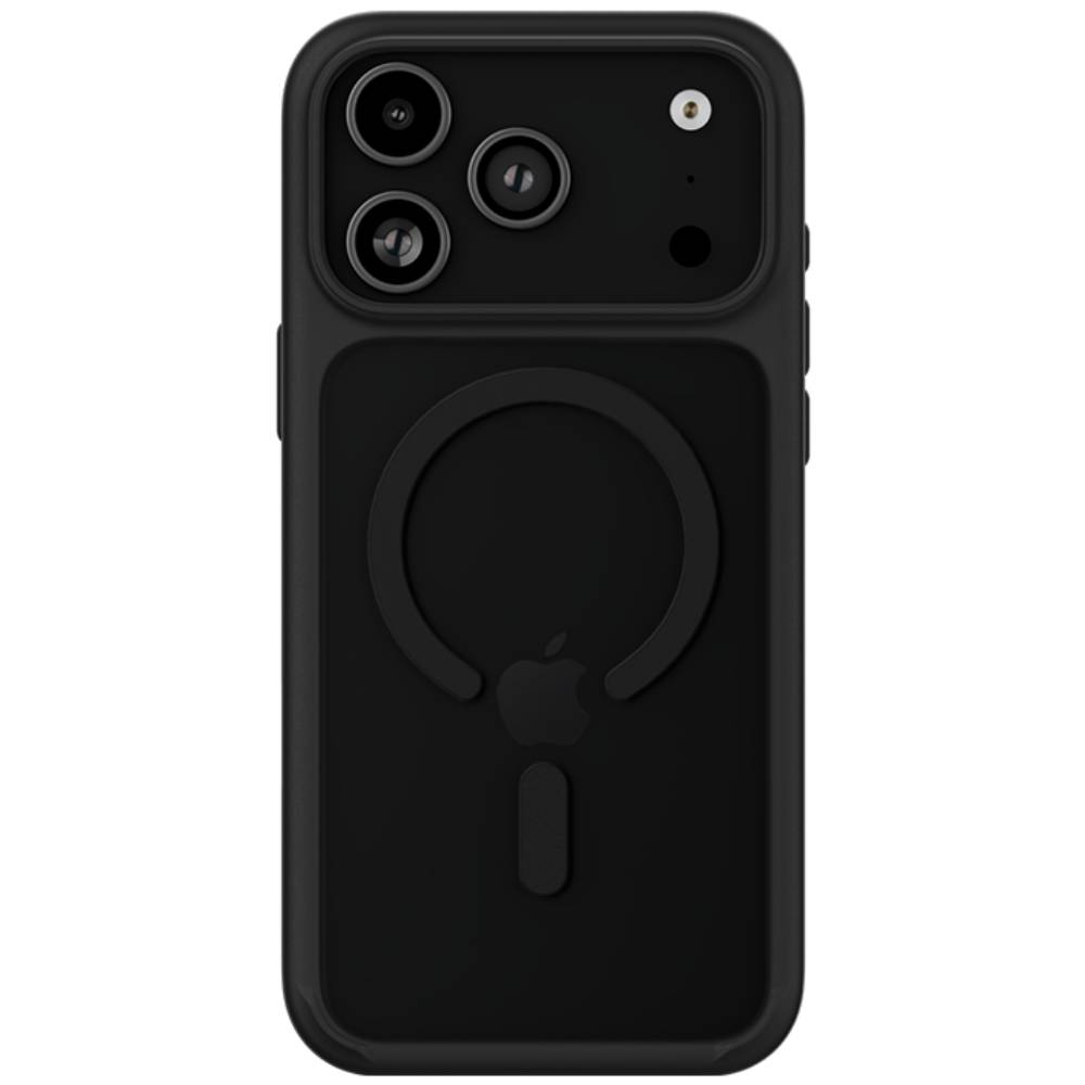 Чехол-накладка uBear Shade для iPhone 17 Pro Max, полиуретан, черный