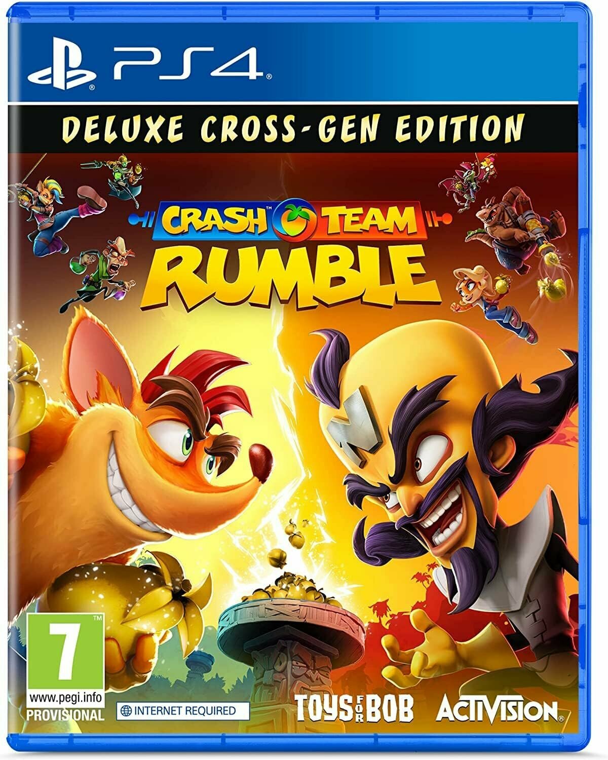 Игра PS4 Crash Team Rumble Deluxe Edition, (Английский язык), Расширенное издание