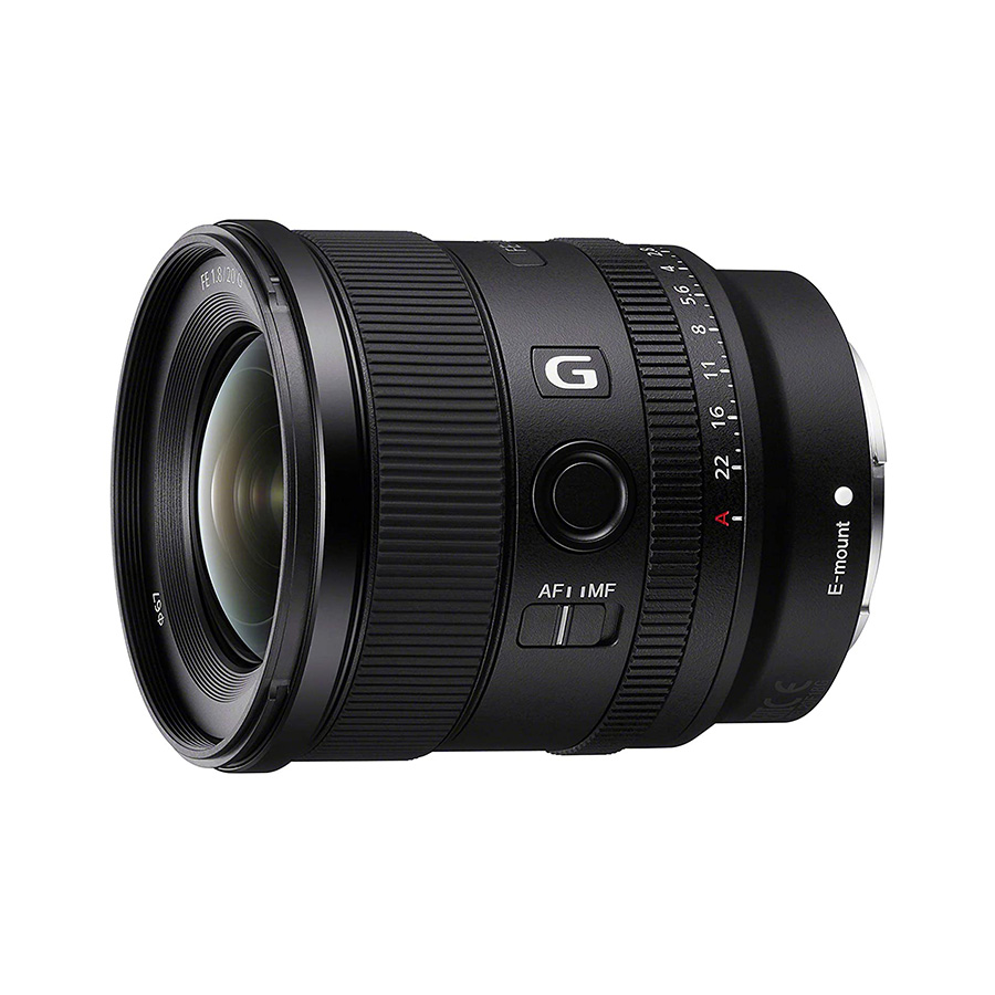 

Объектив Sony 20mm f/1.8 G Lens (SEL20F18G) Sony E, черный