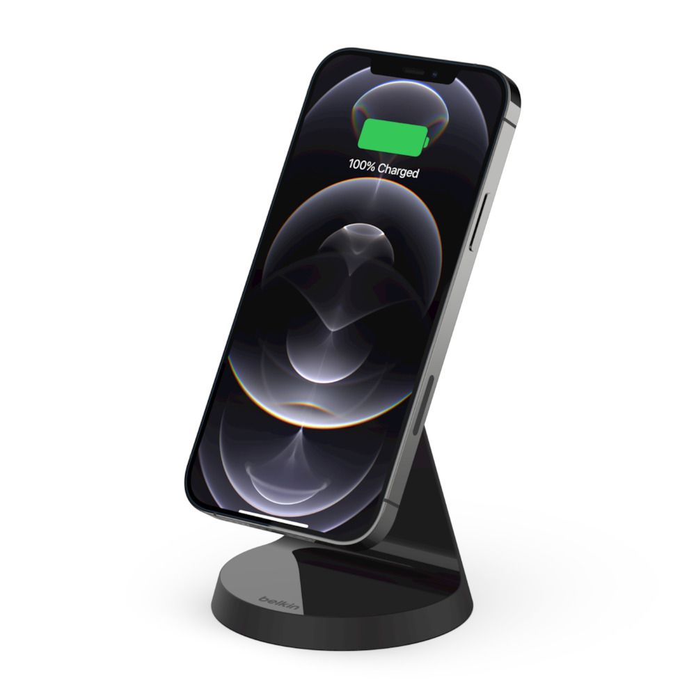 Зарядное устройство беспроводное Belkin Magnetic Wireless Charger Stand,  черный купить в iPort - Apple Premium Reseller в Санкт-Петербурге