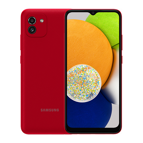 

Смартфон Samsung Galaxy A03 32Gb, красный (РСТ)