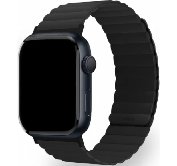 

Ремешок uBear Mode для Apple Watch 42/44/45/49mm, Силикон, черный