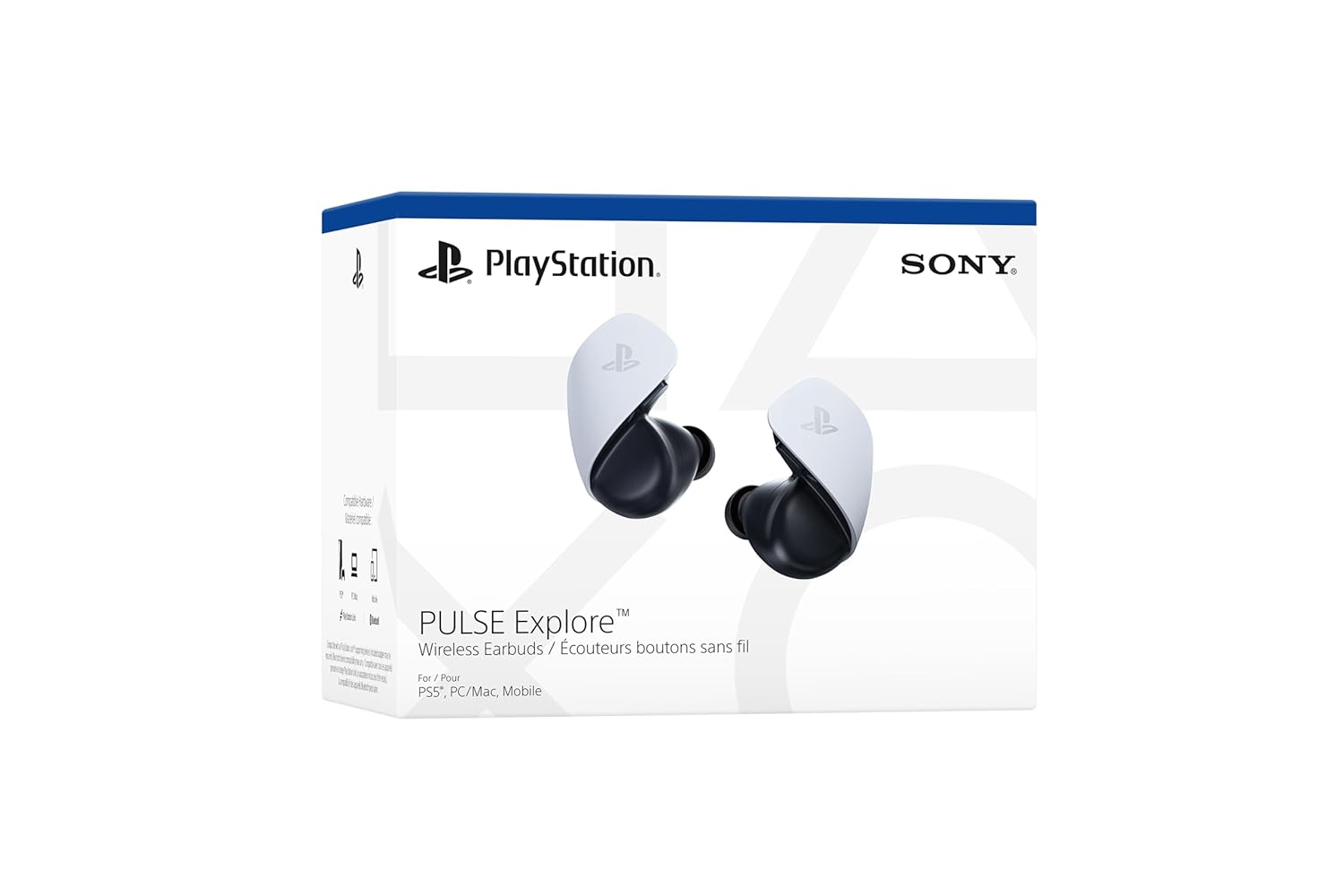 Гарнитура Sony Pulse Explore, белый 711719573005 - фото 7