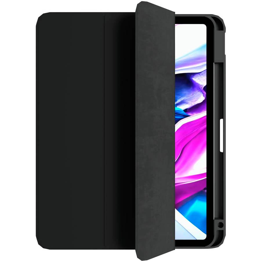 Чехол-книжка VLP Split Folio для iPad Pro 11 (7‑го поколения), полиуретан/экокожа, черный