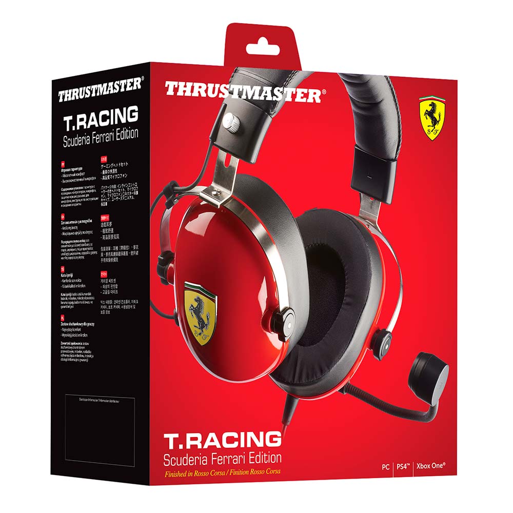Гарнитура Thrustmaster T.Racing Scuderia Ferrari Edition THR91 - фото 5