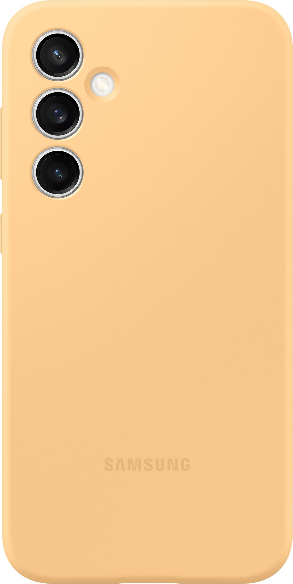 

Чехол-накладка Samsung Silicone Cover, силикон, абрикосовый