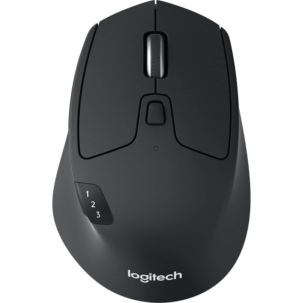 

Мышь Logitech M720 Triathlon Mouse, беспроводная, черный+серый