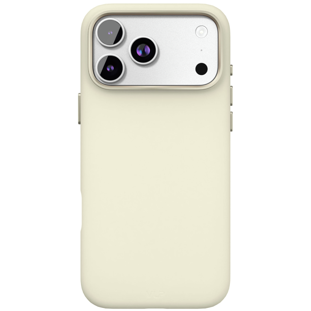 Чехол-накладка VLP Aster Pro для iPhone 17 Pro Max, силикон, белый