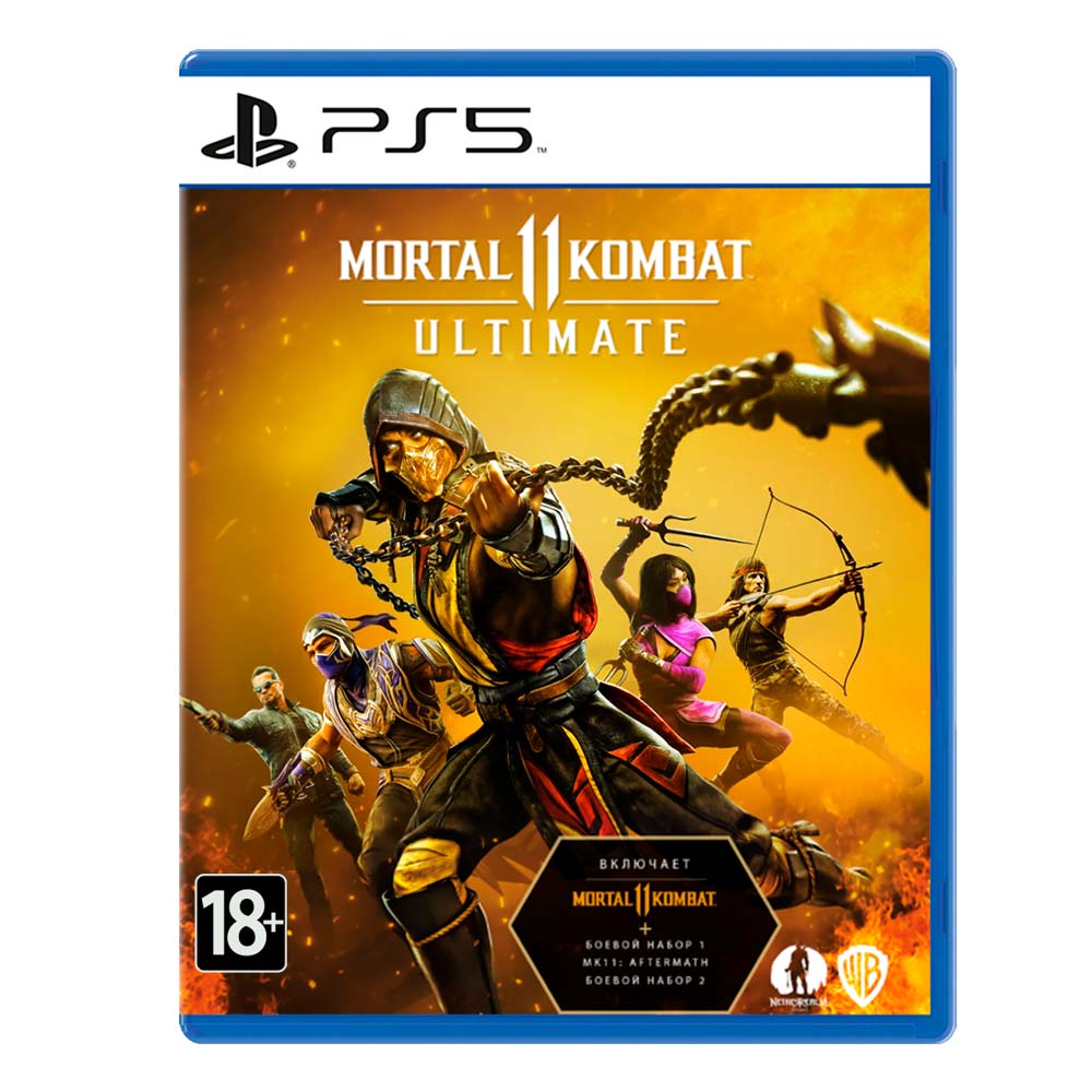Игра для PS5 Mortal Kombat 11 Ultimate (Русские субтитры), Файтинг, Стандартное издание, Blu-ray