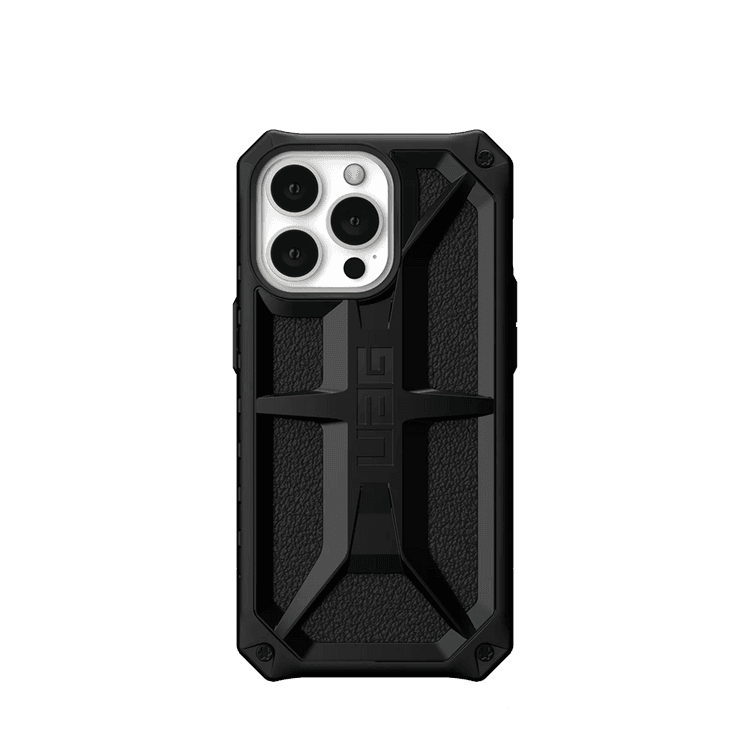 

Чехол-накладка UAG Monarch для iPhone 13, поликарбонат, черный карбон