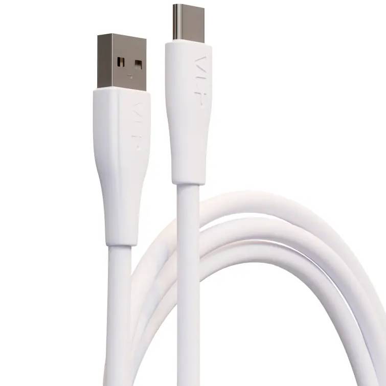 Кабель VLP LITE Color Line USB-C / USB-A, 60Вт 1м, белый