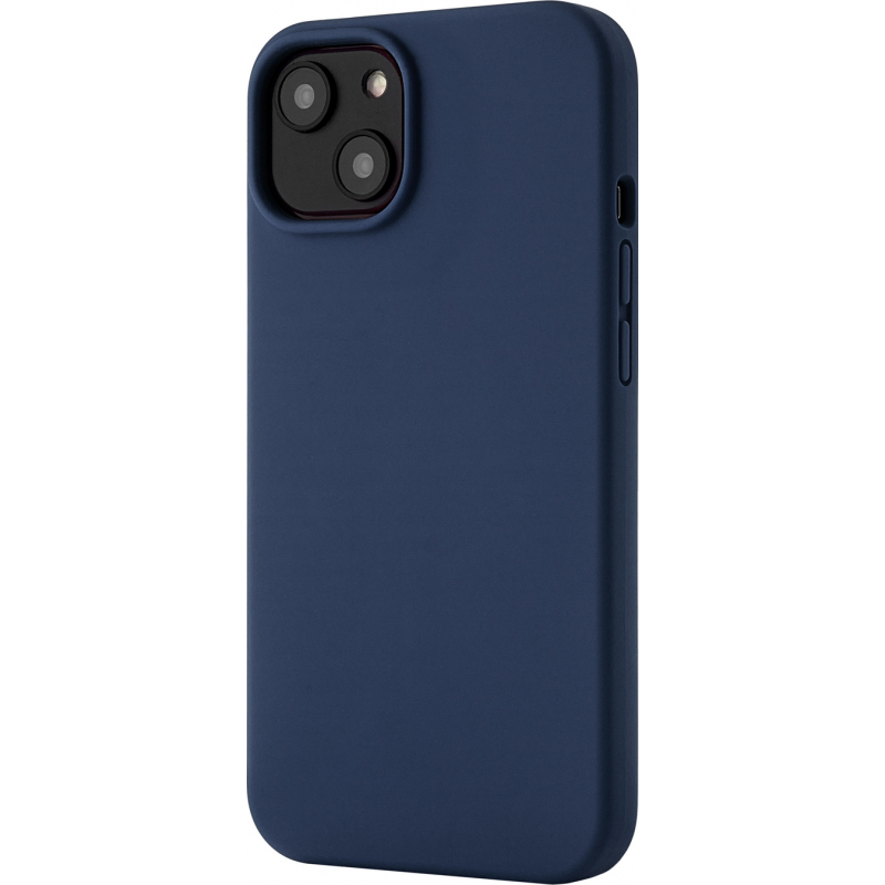 

Чехол-накладка uBear Touch Mag Case для iPhone 14, силикон, темно-синий