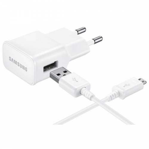 

Зарядное устройство сетевое Samsung EP-TA20 USB Type-C, 15Вт, белый