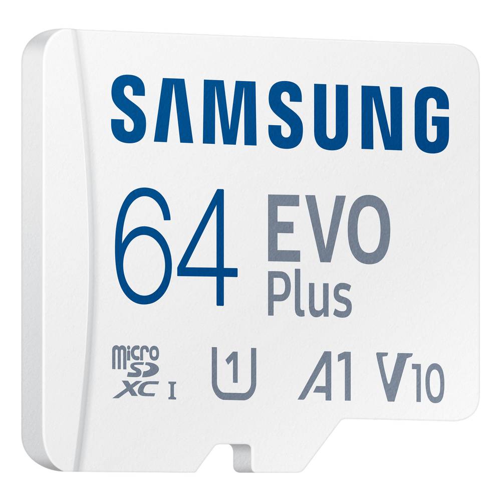 Карта памяти microSDXC 64 Гб Samsung EVO Plus Class 10 UHS-1, +адаптер MB-MC64KA/RU - фото 3