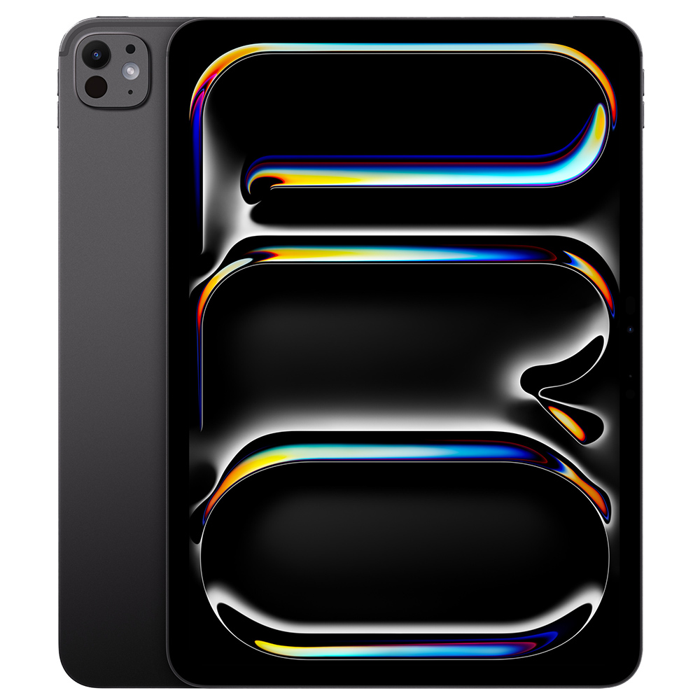 Планшет 2024 Apple iPad Pro 11″ (M4, 2048GB, Wi-Fi + Cellular, Nano Texture Glass, черный космос)
