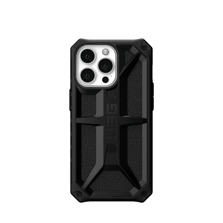 

Чехол-накладка UAG Monarch для iPhone 13 Pro, поликарбонат, черный