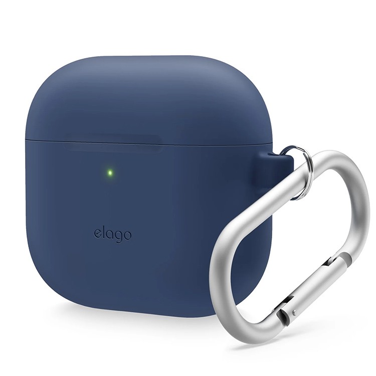 Чехол Elago Silicone Hang case синий, для AirPods 4/4 ANC
