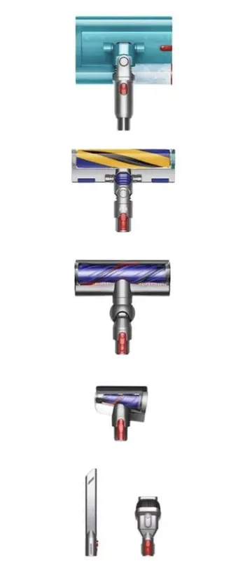 Пылесос Dyson V15s Detect Submarine, бирюзовый/фиолетовый 448798-01 - фото 3