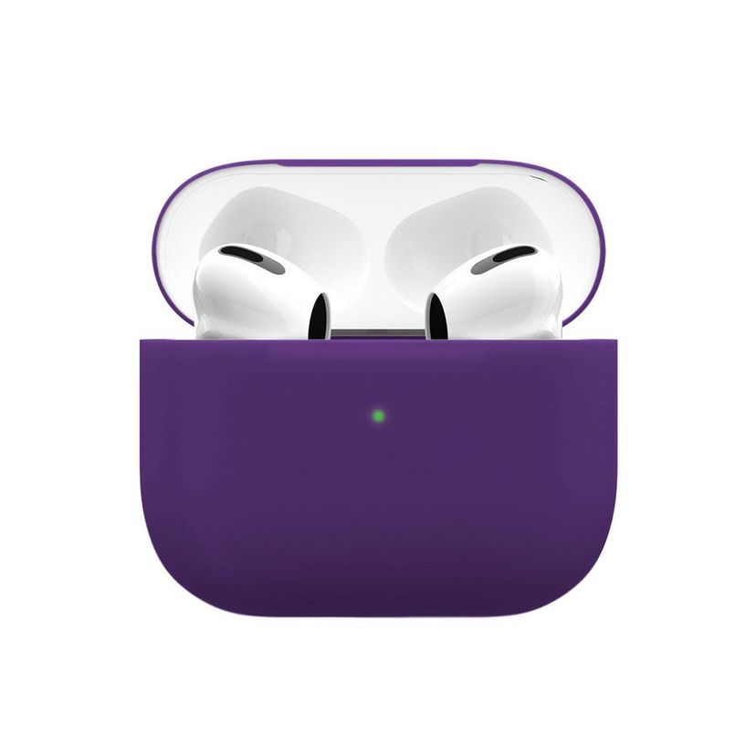 Чехол VLP Soft Touch тёмно-фиолетовый, для AirPods 3