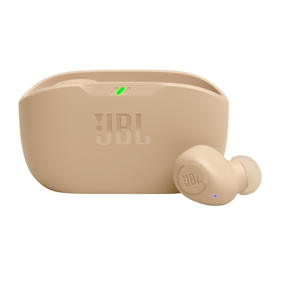 Беспроводные наушники JBL Wave Buds, бежевый