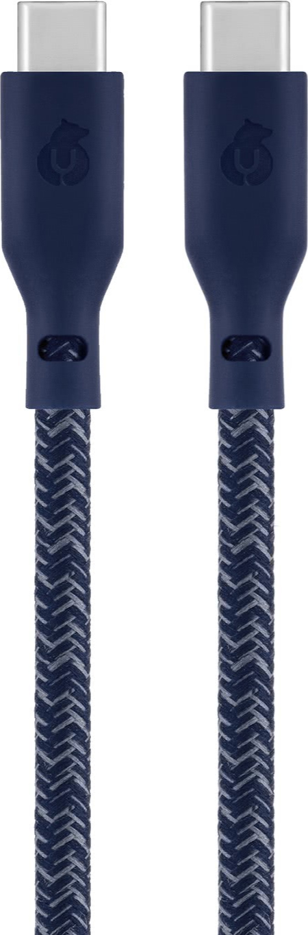 Кабель uBear Trend USB-C / USB-C, 60Вт 1,2м, синий