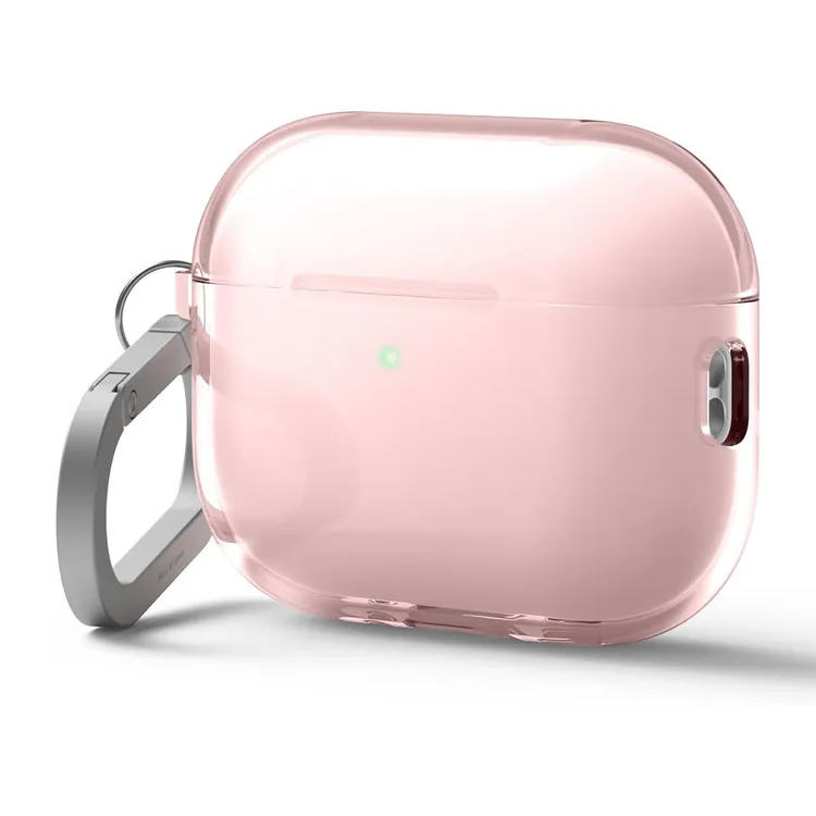 Чехол Elago Clear Hang розовый, для AirPods Pro 3