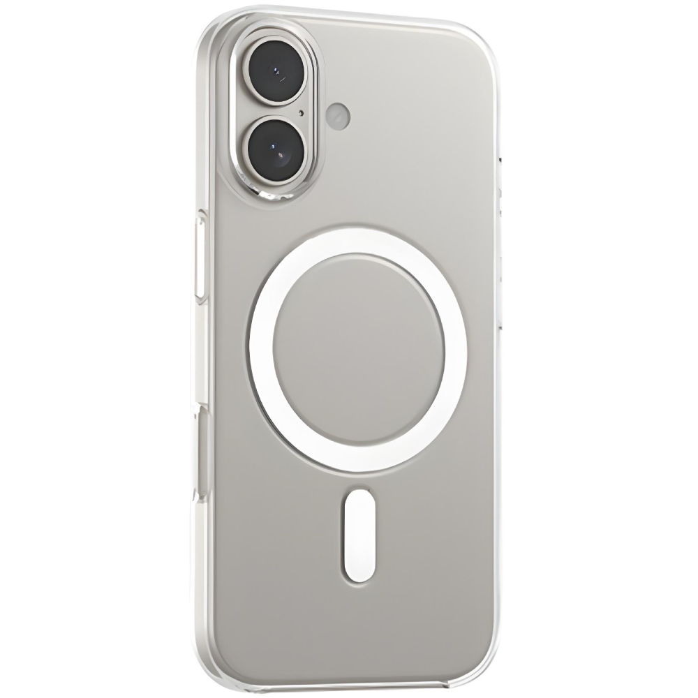 Чехол-накладка Magssory Clear Case для iPhone 17, поликарбонат, прозрачный